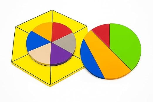AVISHKAR INDIA Polygon + Circle Geometry Combo Kit with Magnetic Board